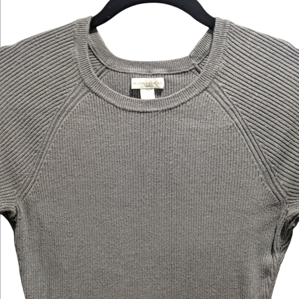 NY&Co Fitted Ribbed Sweater - Picture 2 of 11